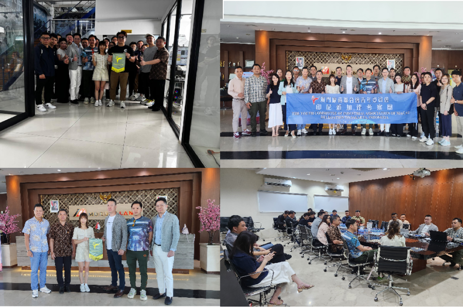 Youth PERPIT pada Tanggal 24 April 2025  bersama YOUTH COMMITTEE OF INDUSTRIAL ASSOCIATION OF MACAO mengadakan Kunjungan  Kawasan Industri Moderncikande milik PT. Modern International Estate